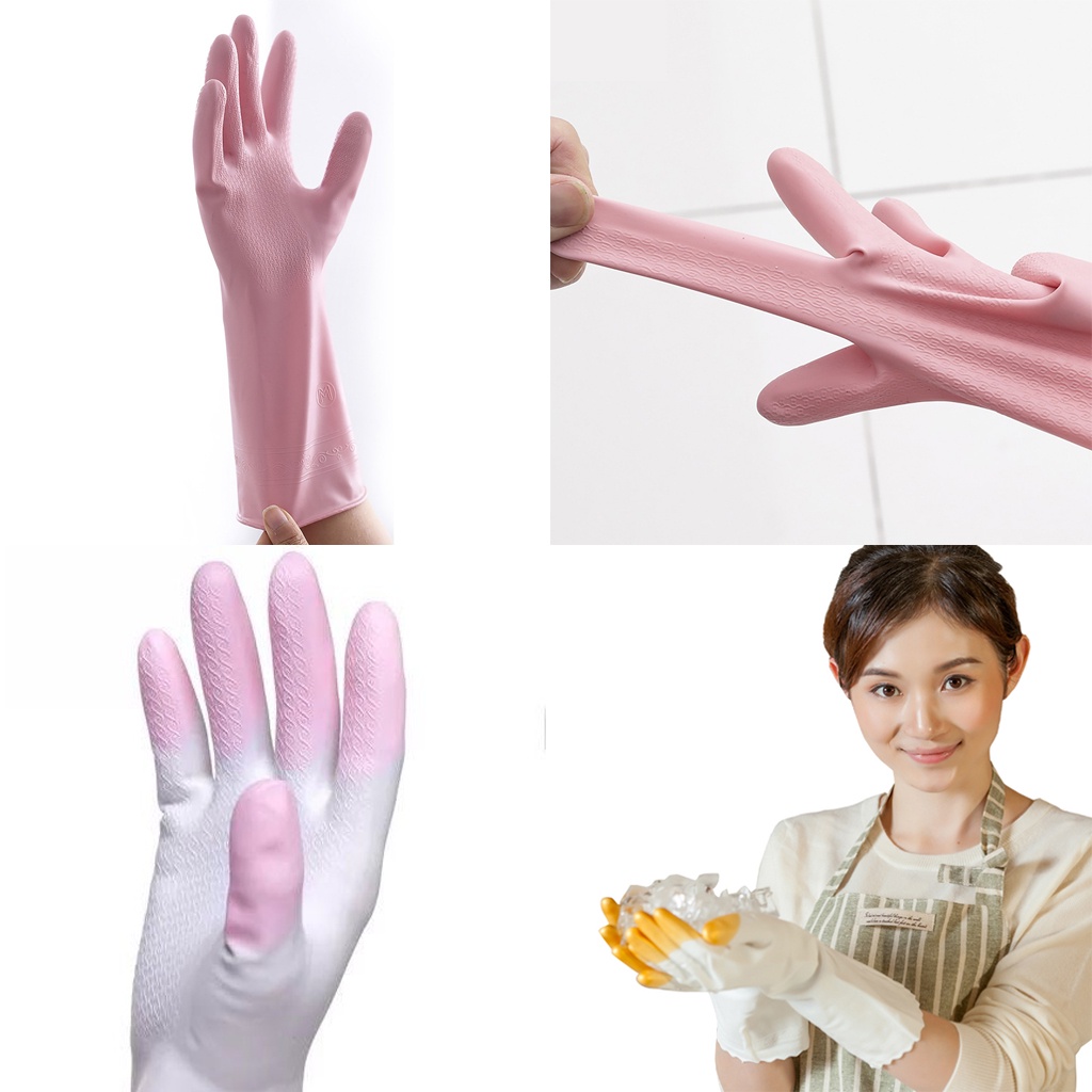 BRGUNIK Rubber Glove Sarung Tangan Silikon Serba Guna R738 739