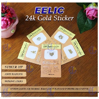 EELIC EELIC STR GOLD 1 pcs stiker hp warna emas 24K anti EELIC EELIC STR GOLD 1 pcs stiker hp warna emas 24K anti