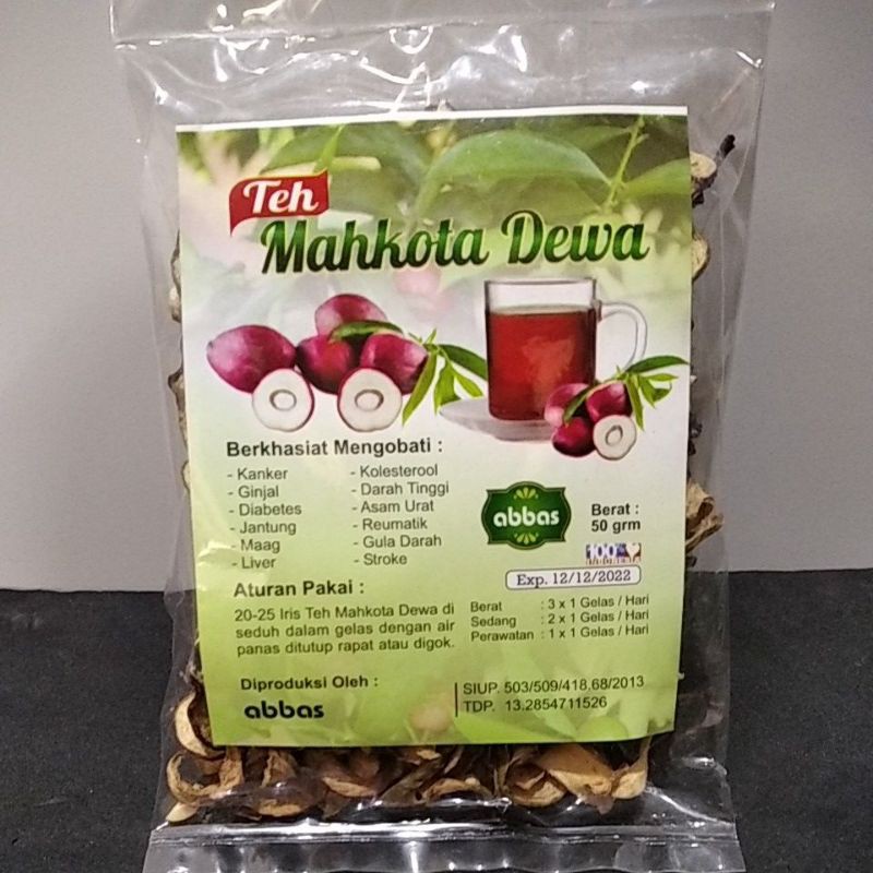 

HERBAL MAKOTA DEWA/TEH MAHKOTA DEWA 50g