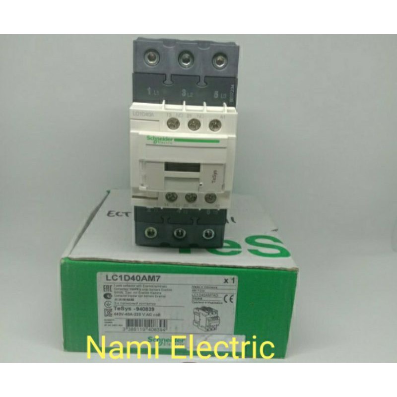 Contactor Schneider LC1D40AM7