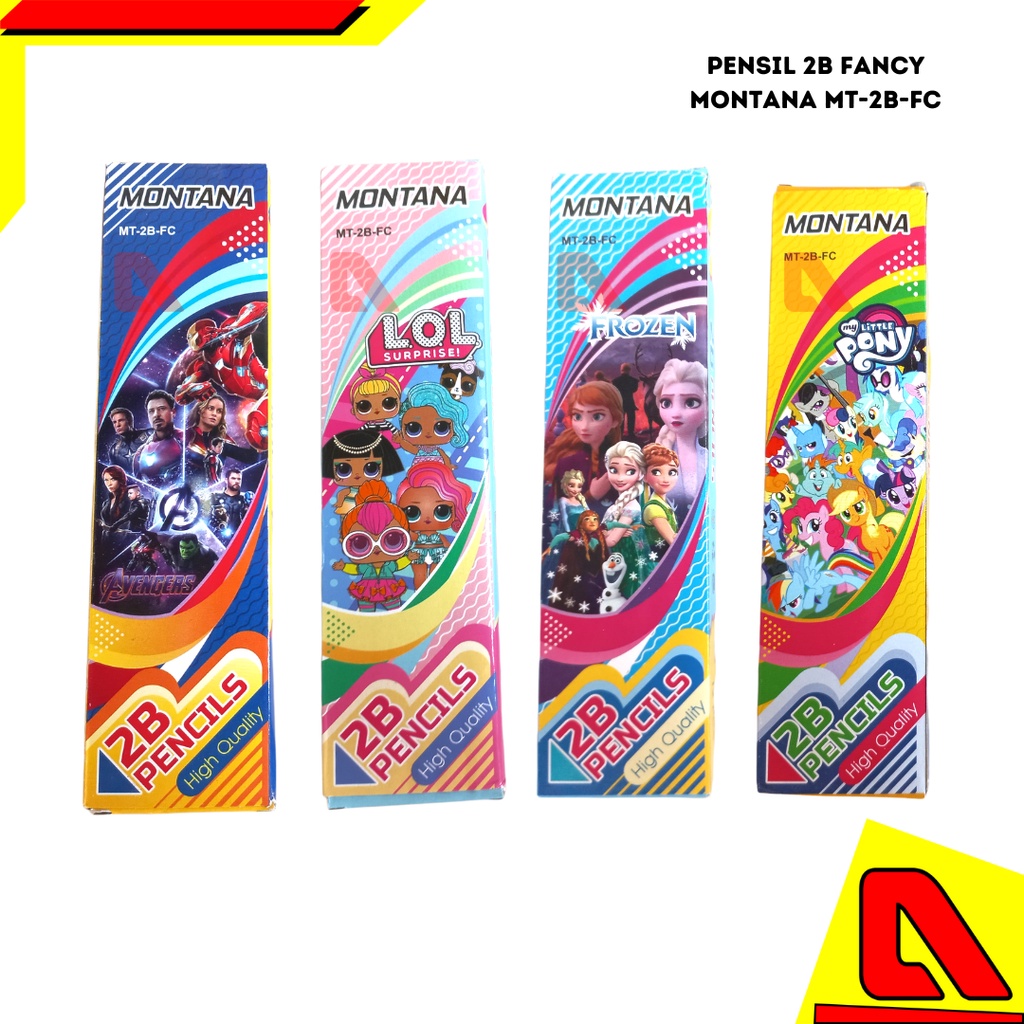

PENSIL FANCY KARAKTER KARTUN ANAK MONTANA 2B