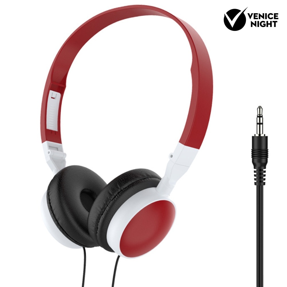 (VNEP) (Berkabel) Headset Headphone Gaming HiFi Bass Lipat Jack 3.5mm Untuk Handphone / Tablet