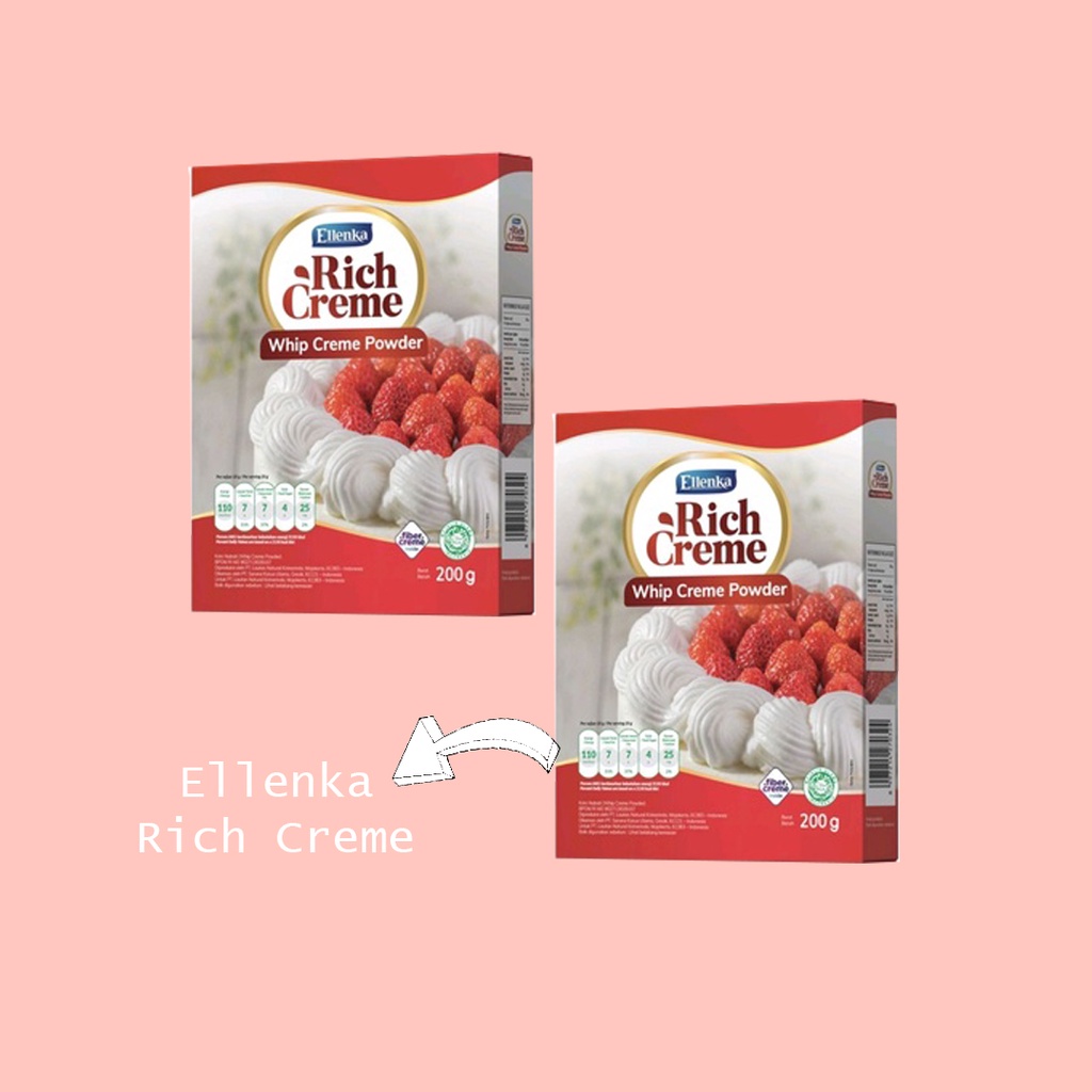 

Ellenka Whipped Cream Powder 200Gr