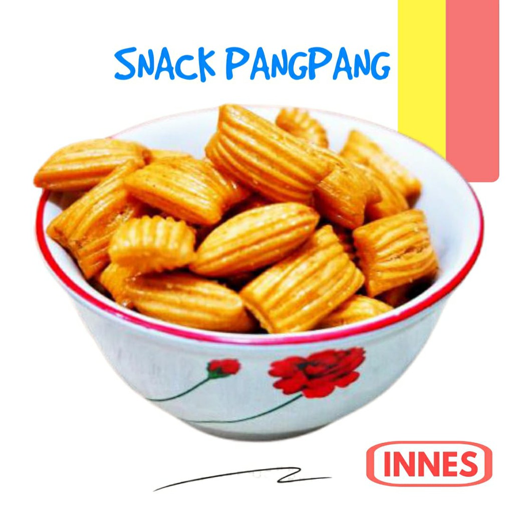 

Snack Pang Pang Manis 500 Gr / Kue PangPang Mini / Sanck Bantal Pang-Pang By Innes