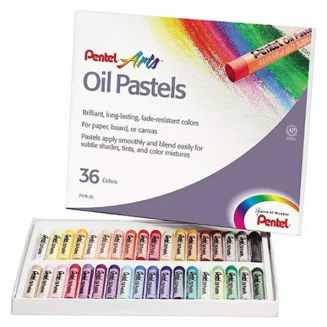 

Crayon Pentel Oil Pastels 36 Warna
