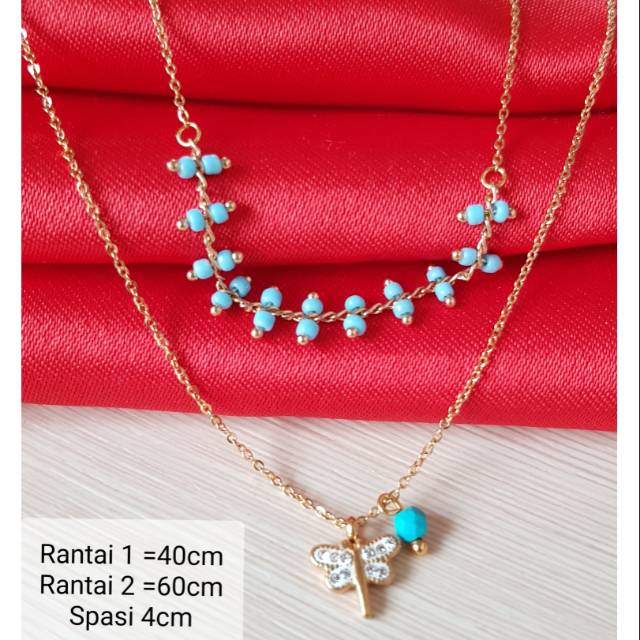 Kalung fashion Korean Titanium Import Antikarat KS22