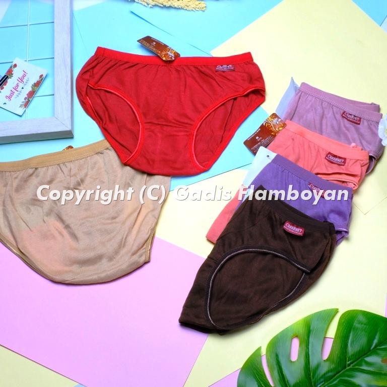 Celana Dalam CD Cawet Wanita Perempuan Cewek Remaja Katun Size M L XL XXL
