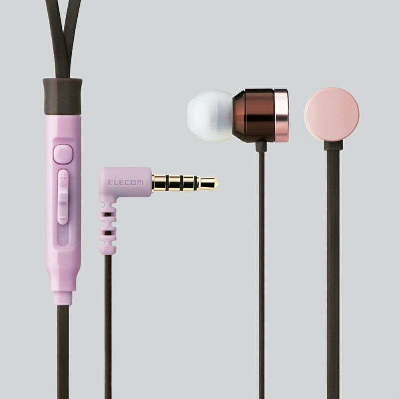 Elecom earphone EHP-CSG3510P4-G Pink Pink pink