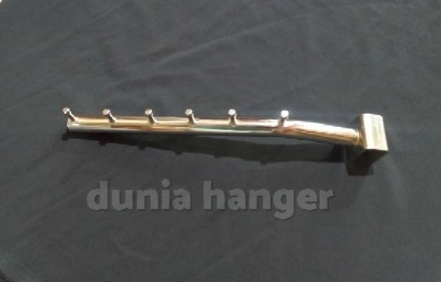 Hanger Suling U 6 paku TEKUK