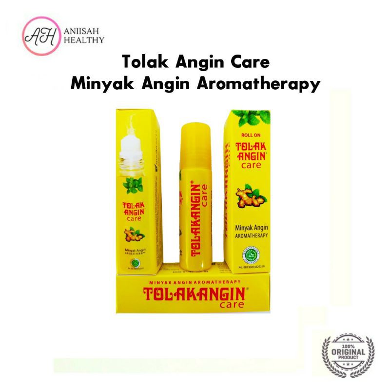 Tolak Angin Care / Minyak Angin Aromatherapy / Minyak Jahe / Minyak Peppermint / Minyak Angin