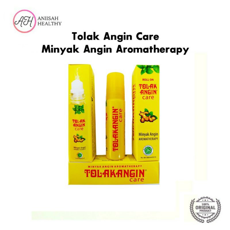 Tolak Angin Care / Minyak Angin Aromatherapy / Minyak Jahe / Minyak Peppermint / Minyak Angin