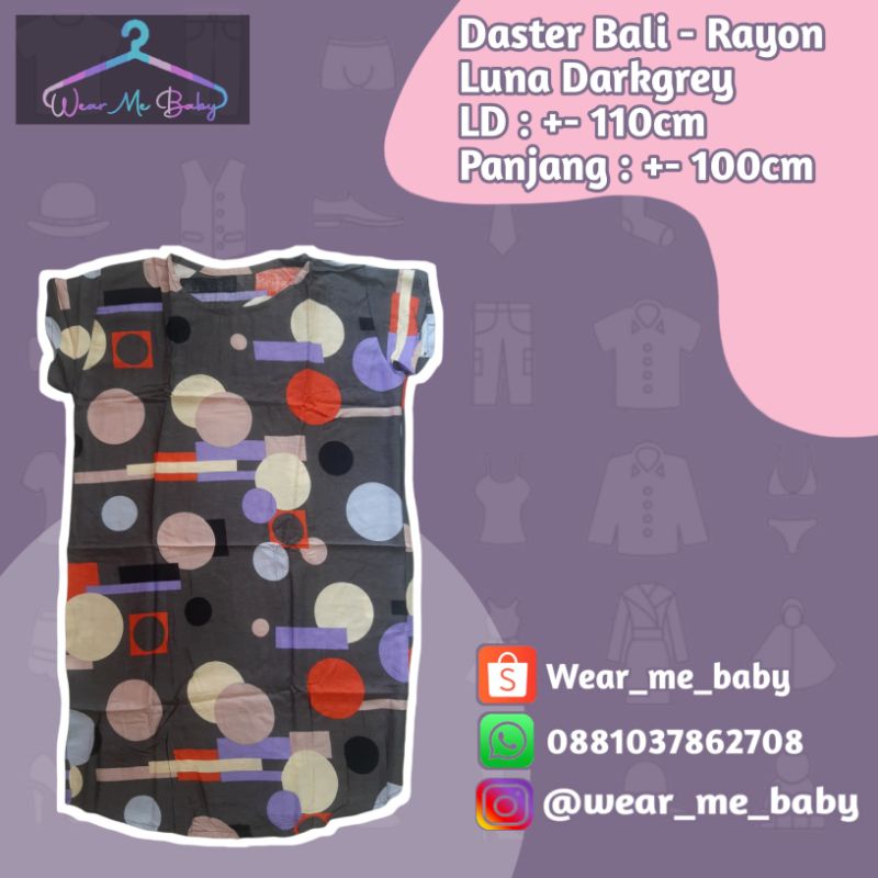 DASTER BALI LUNA DARK GREY