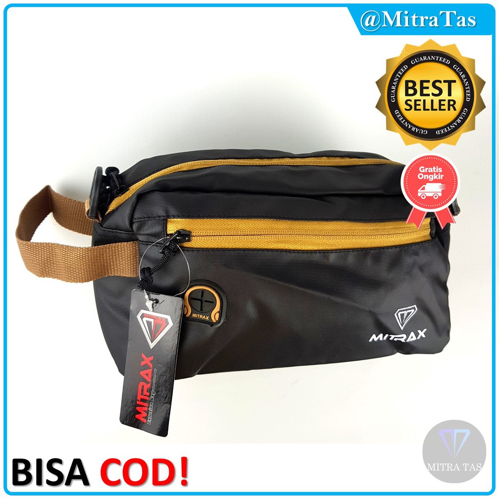 Tas Selempang - Hand Bag Mitrax Model Cinco Bahan Kulit Bimo Waterproof! Tas Slempang / Handbag !