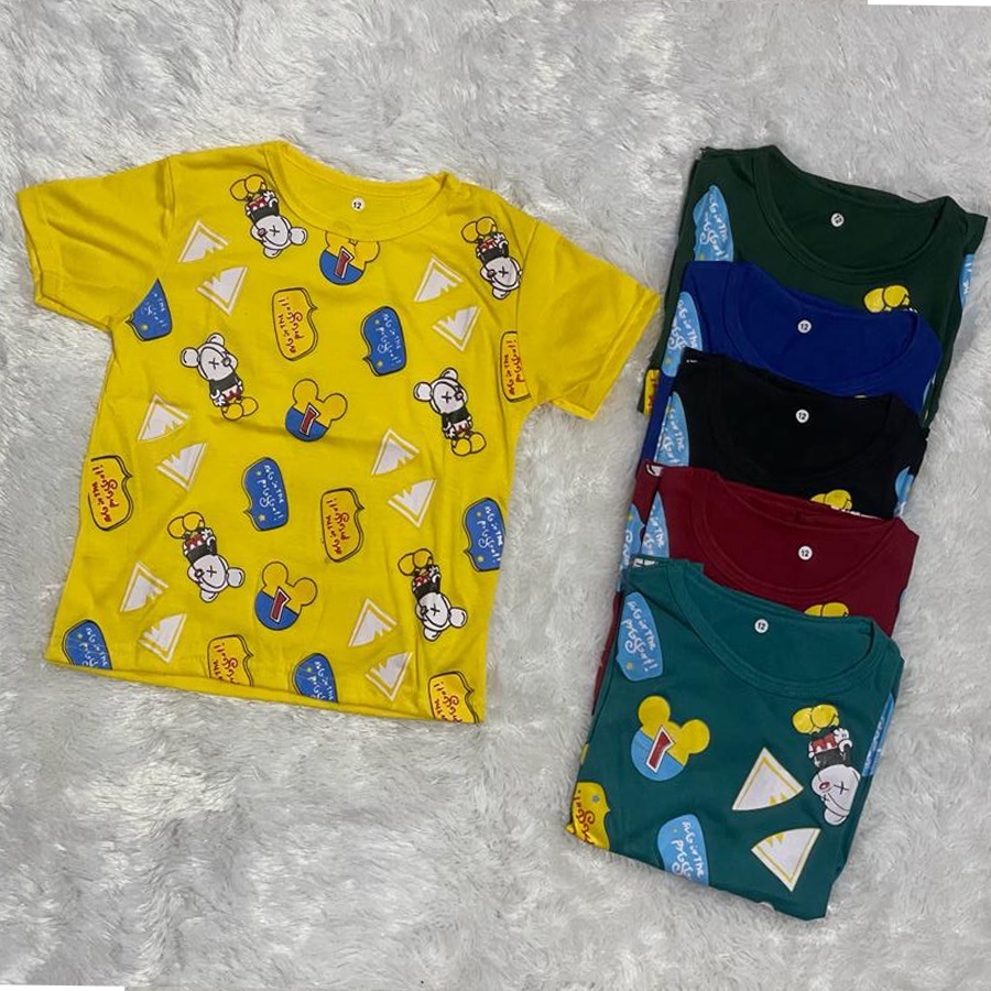 M&amp;W - COD / BAJU KAOS  1-6TH / BAJU ANAK ANAK KARAKTER KELINCI / KAOS ANAK ANAK / BAJU ANAK ANAK FASHION