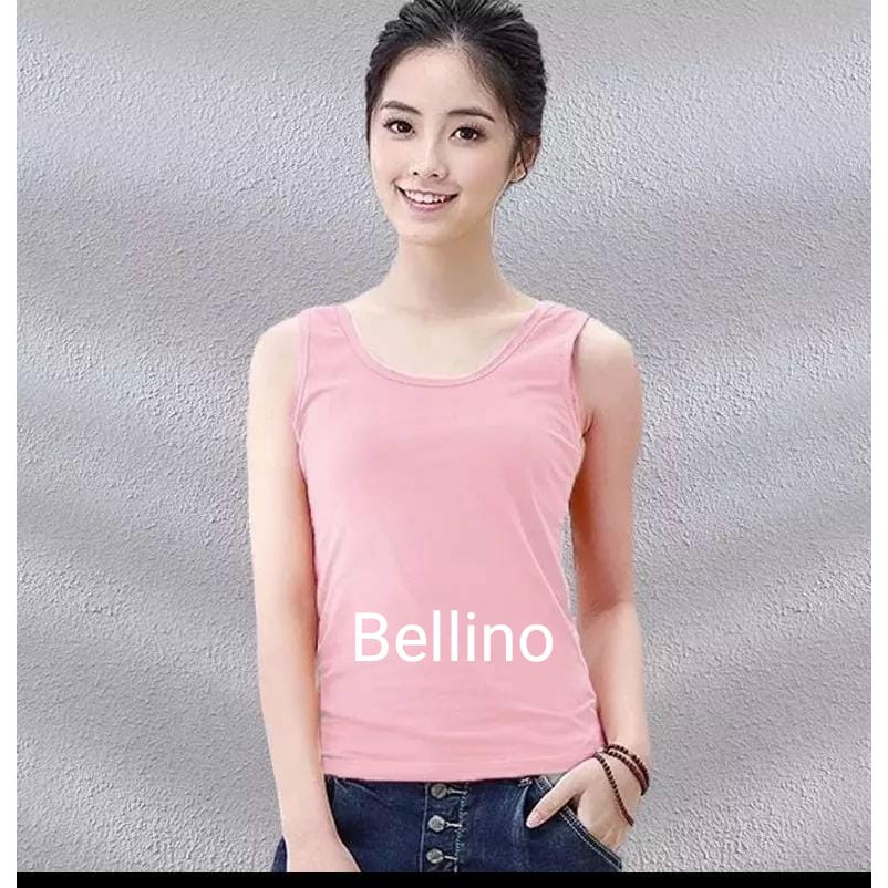 3pcs Singlet Wanita Adem Dalaman Kaos Remaja Sekolah SMP SMA Tanktop Pelajar Tangtop Kuliah Tali Lebar Bahan Super Adem Sejuk