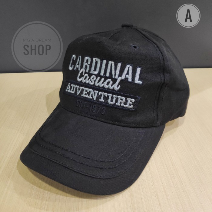 TOPI PRIA BRANDED CARDINAL CASUAL ORIGINAL A-E