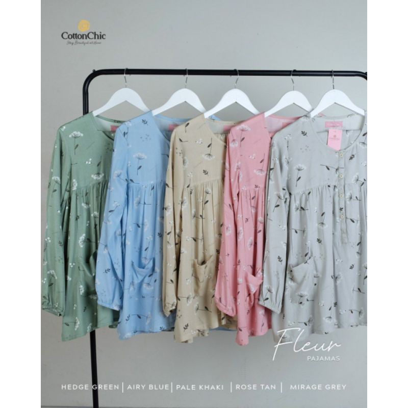 FLEUR PAJAMAS cotton chic