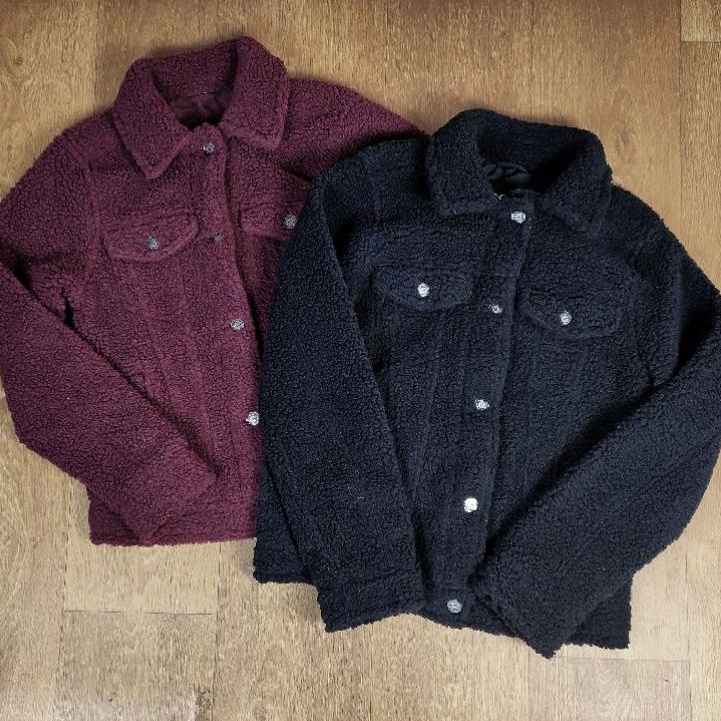 JAKET SHERPA HOLLISTER