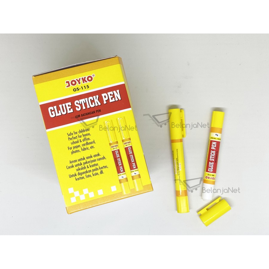 Lem Batang Lem Stick Glue Stick Pen Joyko GS-115 6gr