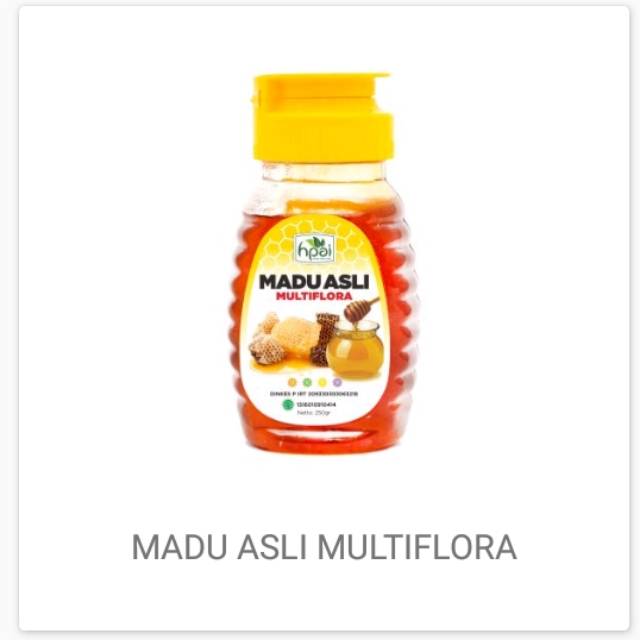 

Madu asli multiflora