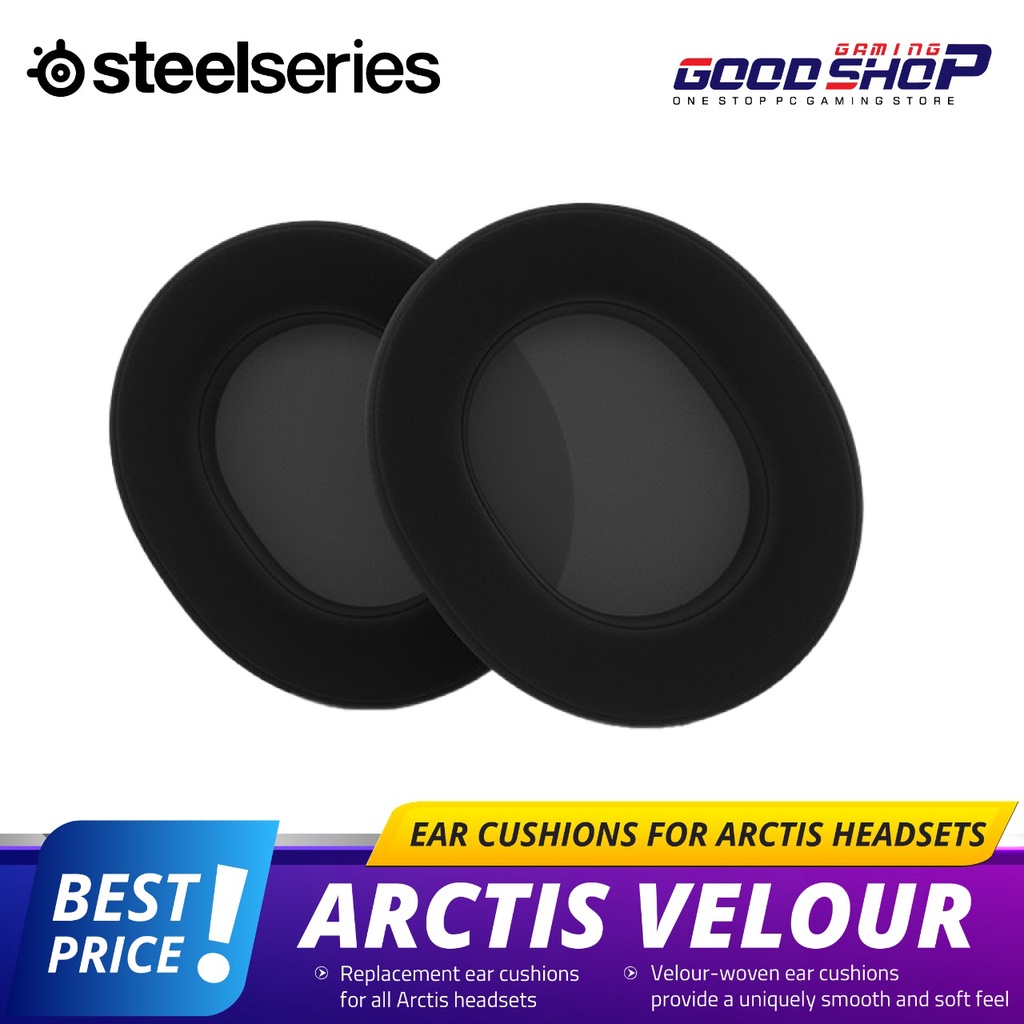 Steelseries Arctis Velour Ear Cushions for Arctis Headsets