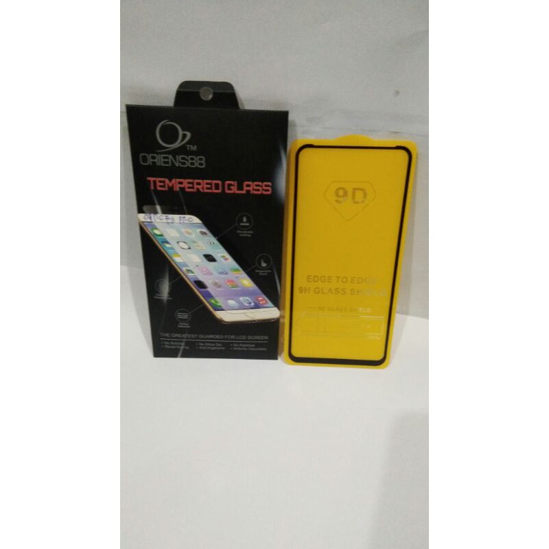 ⭐️ Jendela Kosmetik ⭐️Tempered Glass Full 5D oppo F11pro Anti Gores Kaca Warna Curved 3D Cover Premium Screen