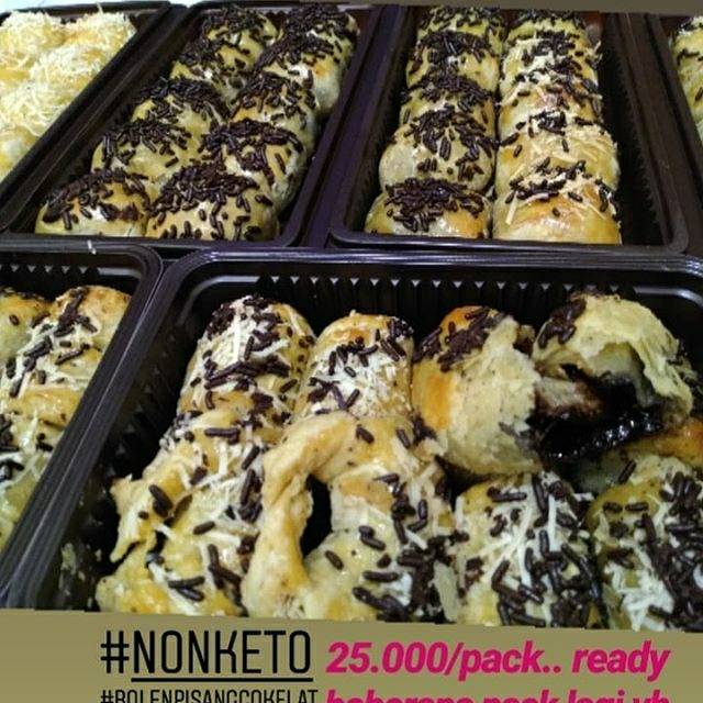 

Bolen pisang nonketo