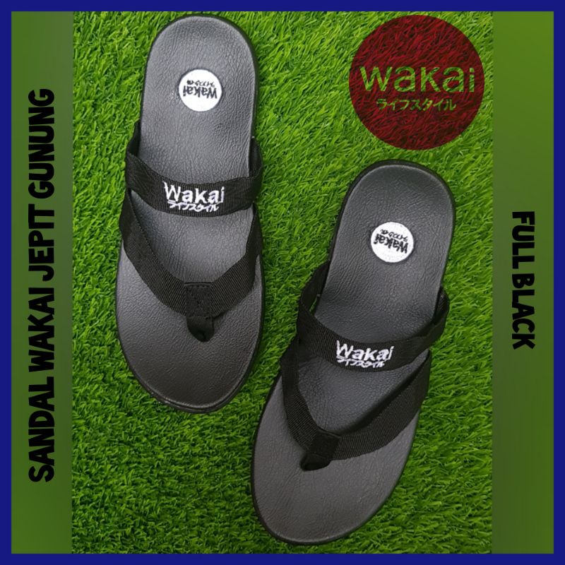 SANDAL JEPIT GUNUNG WAKAI PRIA DAN WANITA COUPLE UNISEX PROMO TERLARIS/ SANDAL OUTDOOR CASUAL COWOK