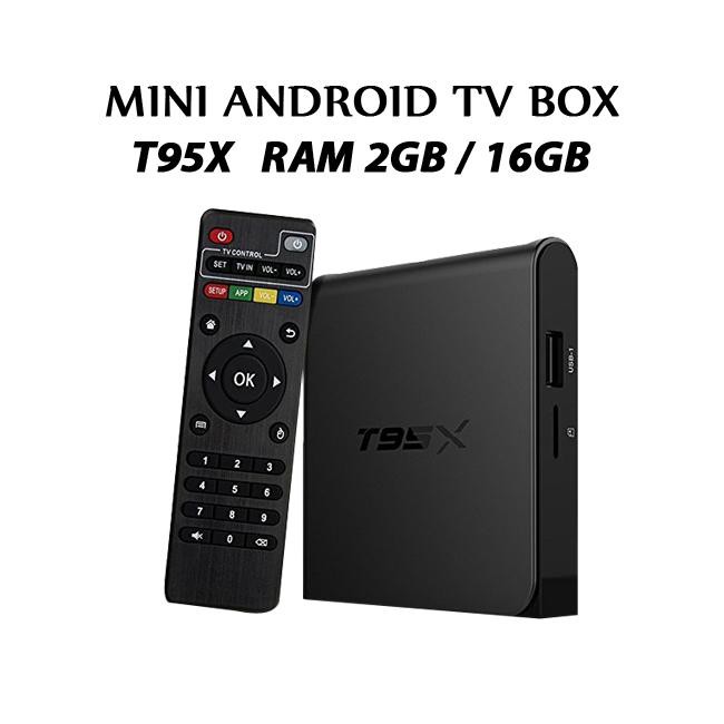 EMANG OKE Mini Android TV Box T95X 4K RAM 2GB ROM 16GB Android 6 0 Marshmallow