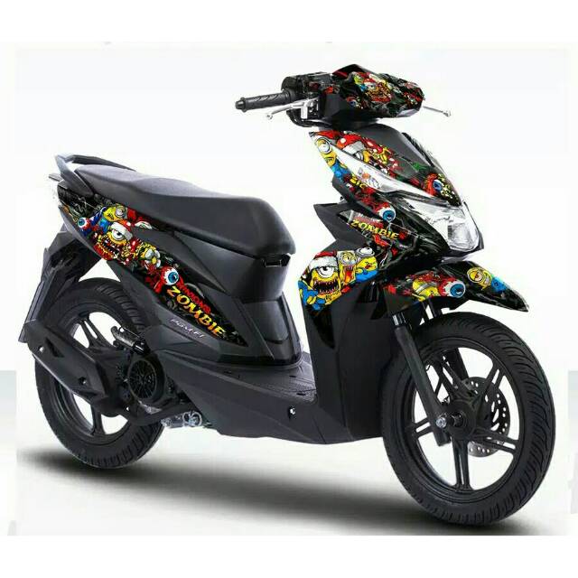 DECAL BEAT ESP ZOMBIE sticker variasi