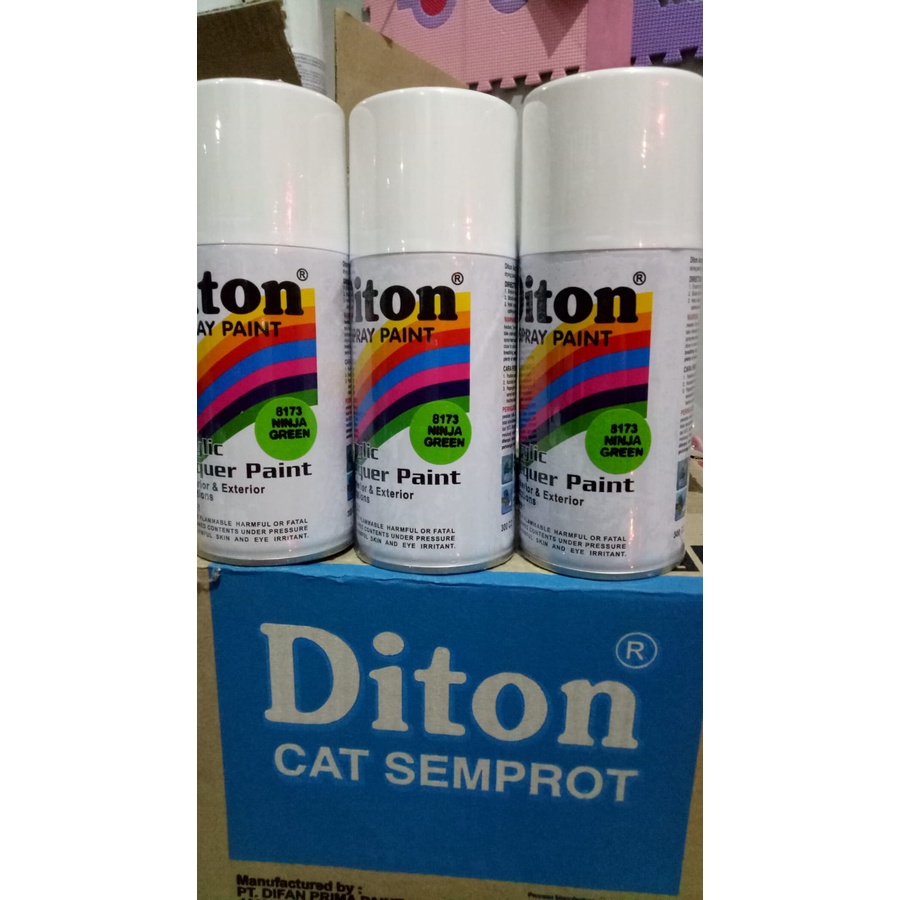 cat semprot Pilok pilox diton ninja green 8173 300cc hijau ninja hijau kawasaki