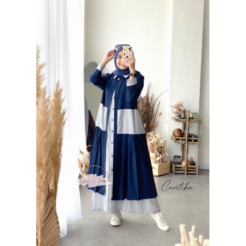 CANTIKA TWO 2 PCS SET BERLABEL GAGIL BY OVA