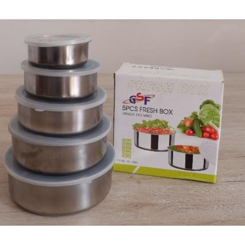 GSF fresh box 5 susun Stainless