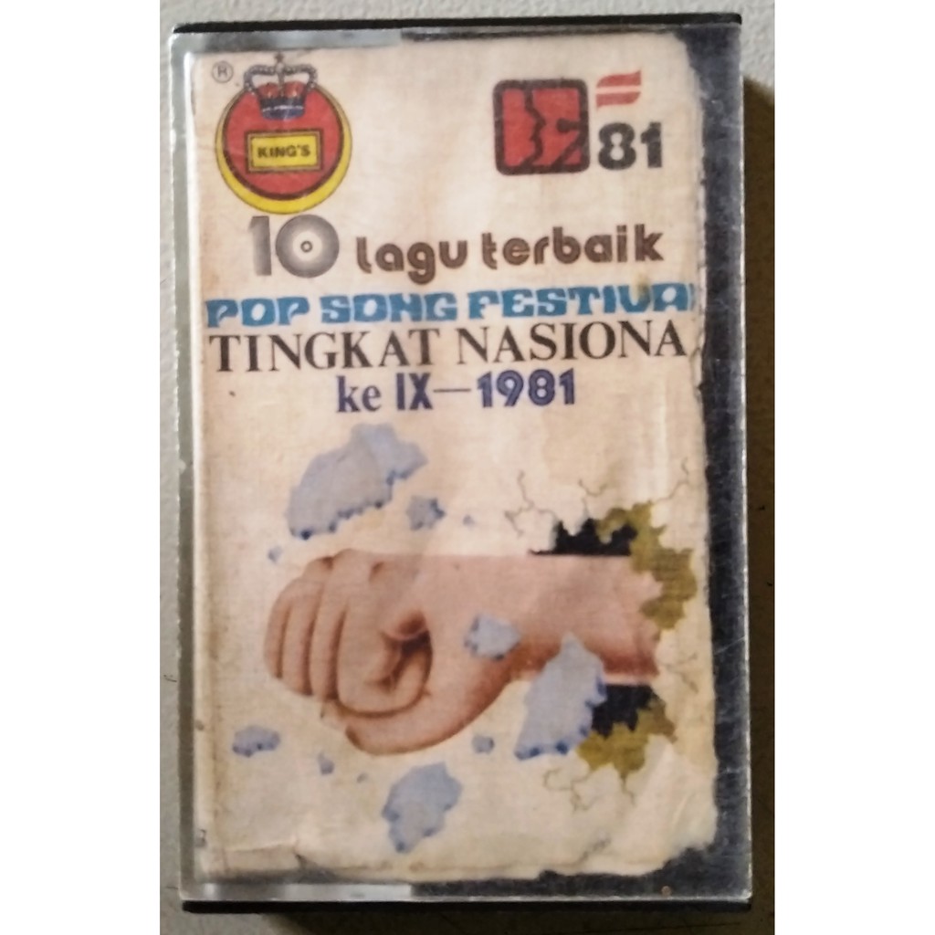 Kaset 10 Lagu Terbaik Pop Song Festival Tingkat Nasional Ke IX - 1981