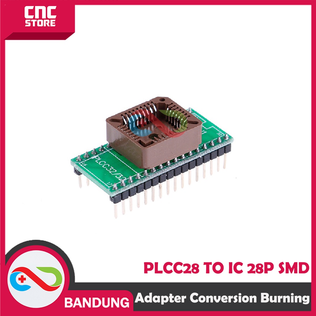 ADAPTER CONVERSION BURNING SEAT PLCC28 TO IC 28P SMD