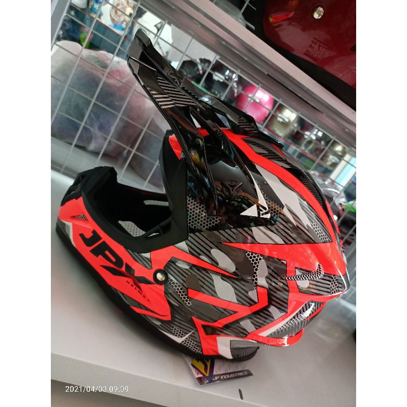 Helm Cross JPX motif FOX 1
