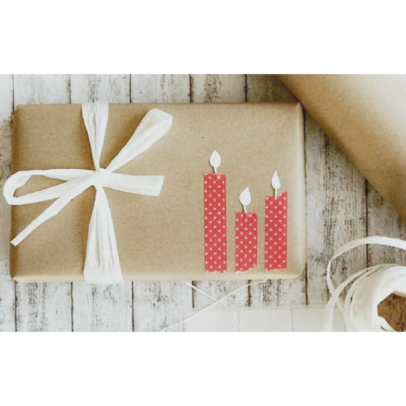 

samson 60 x 45 cm 80 gsm (tone coklat muda) vintage rustic