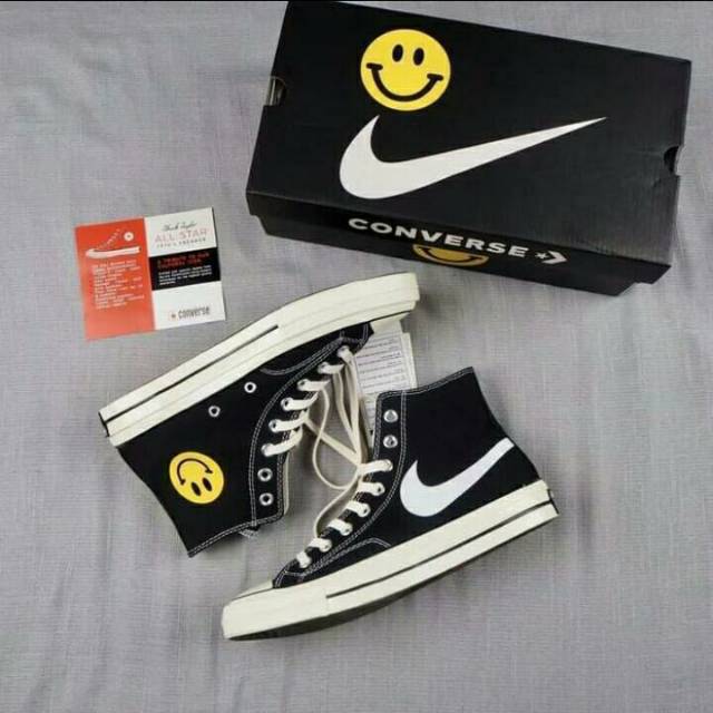 Sepatu converse smile 70s high original vietnam