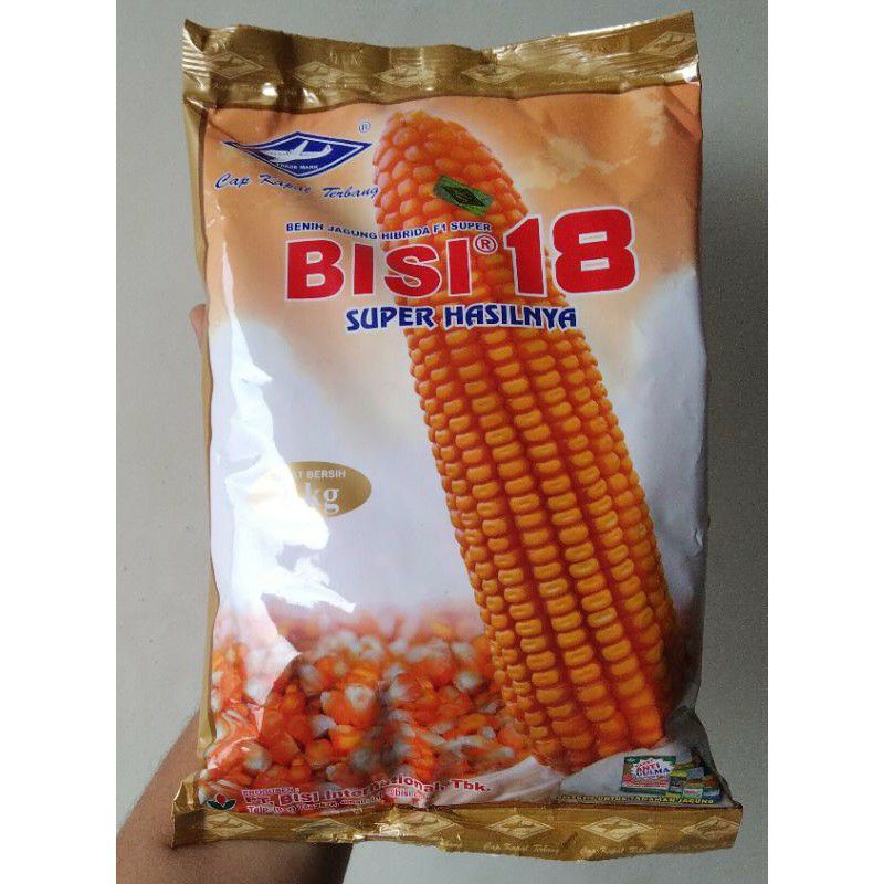 Jual Benih Jagung Hibrida Bisi 18 1 Kg NEW - Cap Kapal Terbang | Shopee ...