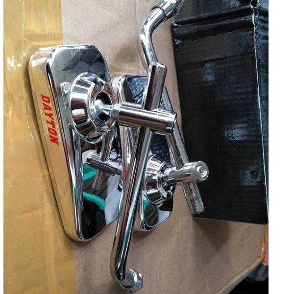 Model Baru.. spion kotak Honda cb gl megapro tiger astrea spion day retro klasik universal drat 14 s