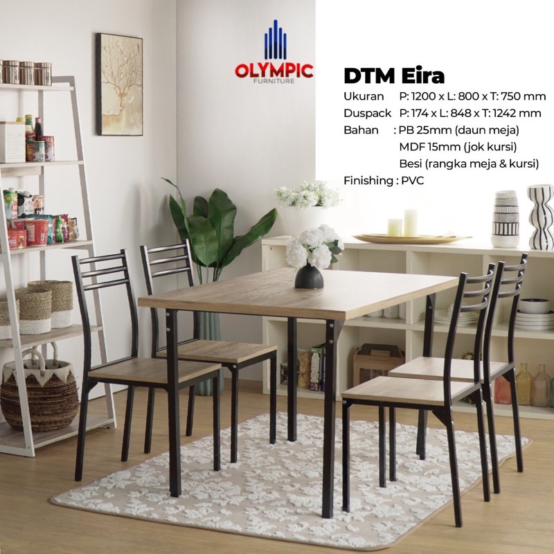MEJA MAKAN OLYMPIC/MEJA MAKAN MINIMALIS/MEJA MAKAN SET/MEJA MAKAN SET KURSI/MEJA MAKAN KLATEN/MEJA M