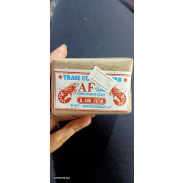 

TRASI DAUN / TRASI UDANG SUPER AF ABDUL FATAH 100GR ASLI TUBAN