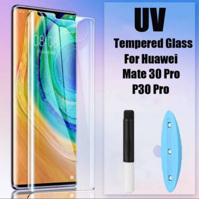 Nano Liquid UV Light Curved Glass Full Huawei Mate 30 PRO antigores