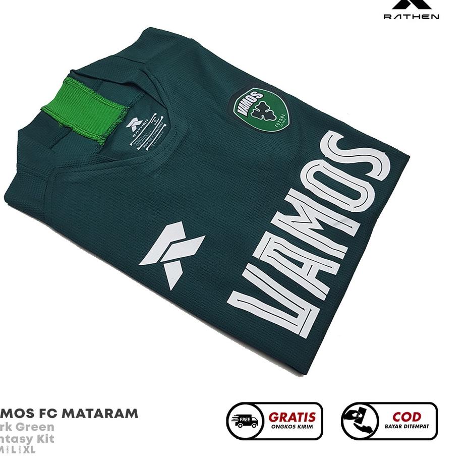 RATHEN - Jersey Vamos FC Mataram fantasy kit Hijau