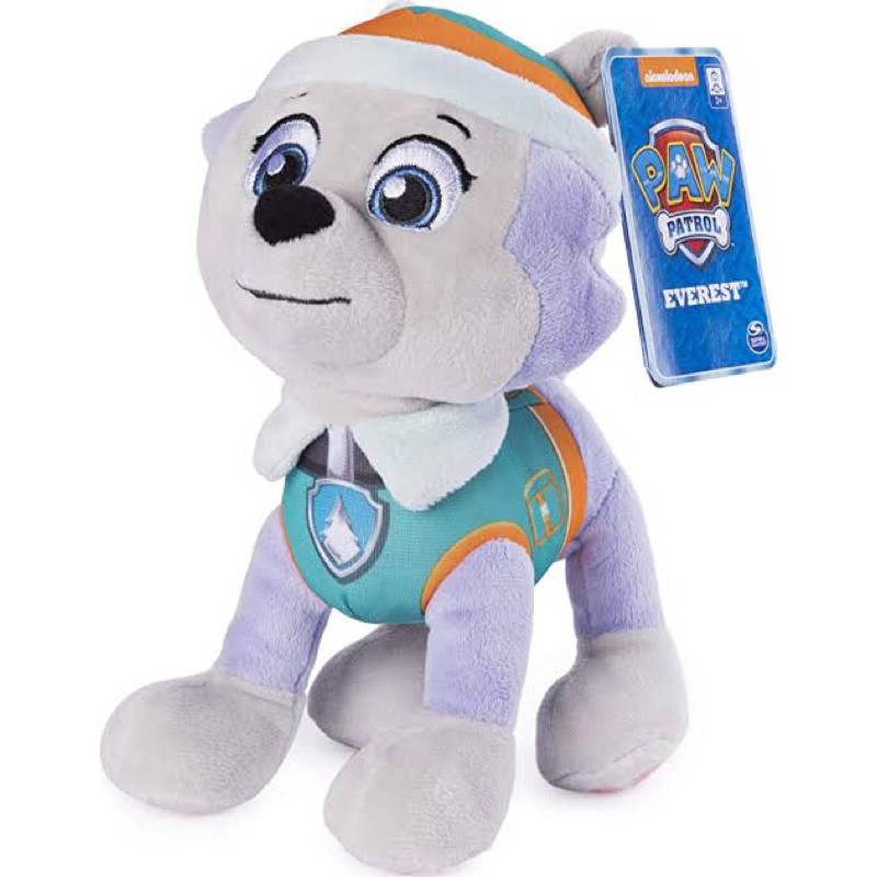 PAW PATROL EVEREST Basic Plush Toys - Boneka Everest Paw Patrol - Everes Paw patrol - Everest