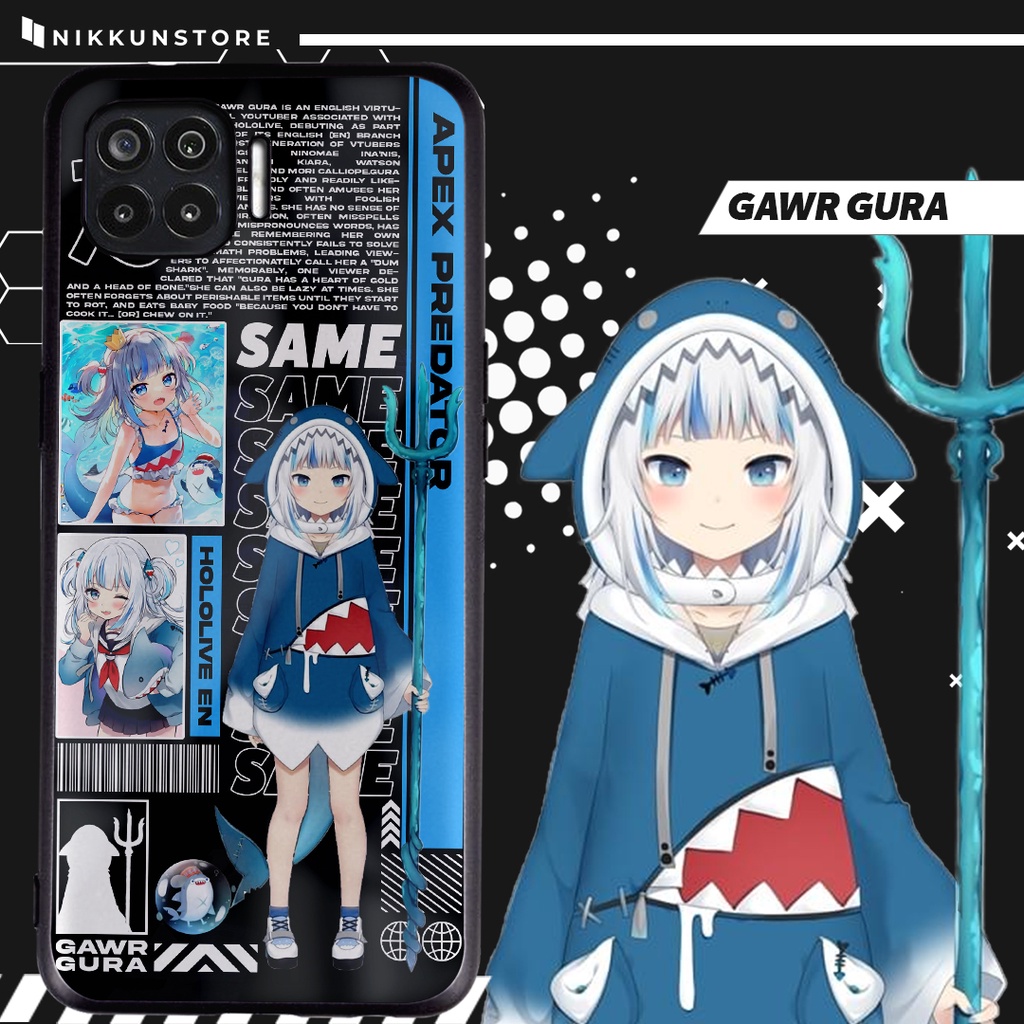 Costum Phone Case Hololive Gawr Gura