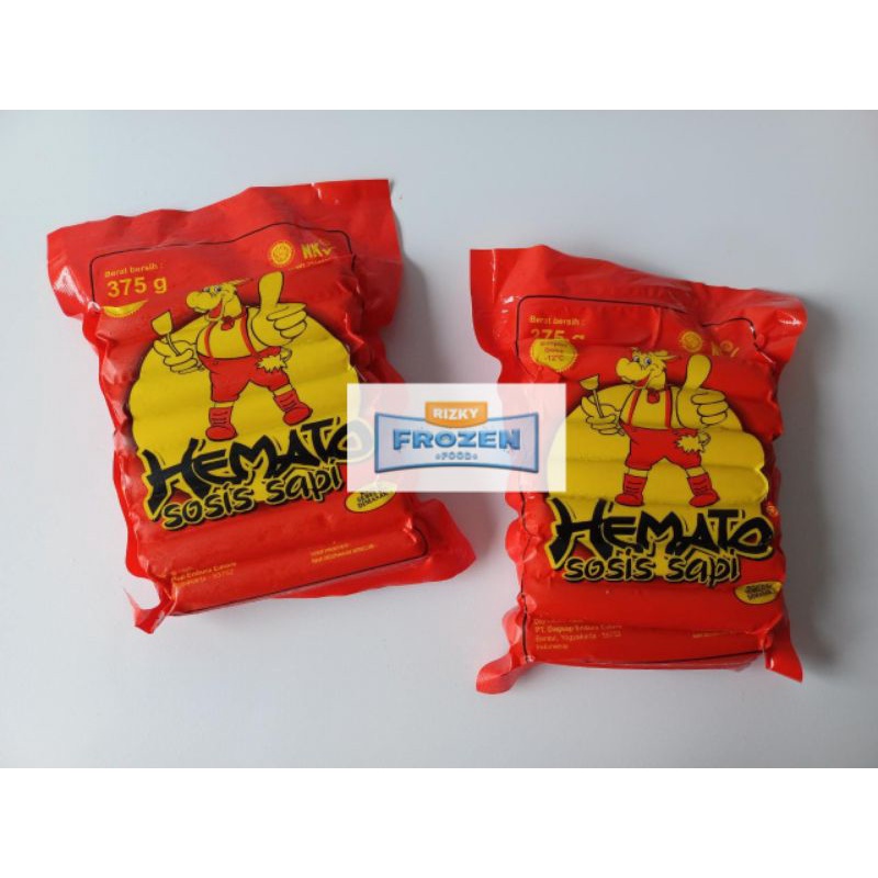 

Sosis Sapi Hemato 375gr