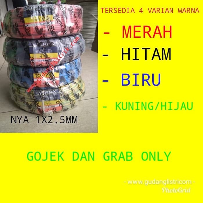 KABEL NYA 1X2.5MM @100M ETERNA