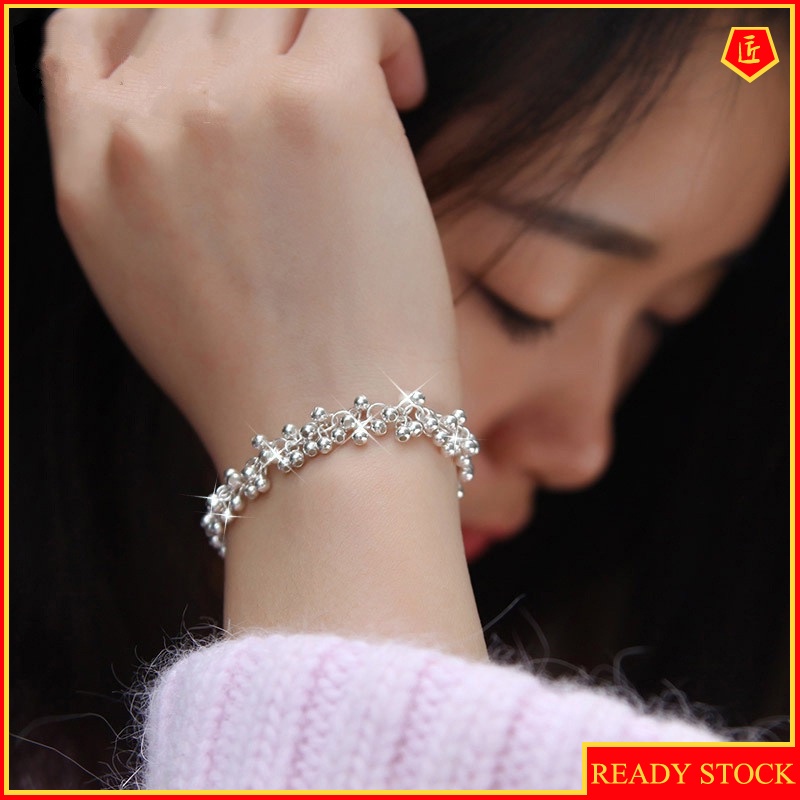 [Ready Stock]Fashion Temperament Sliver Beads Bracelet