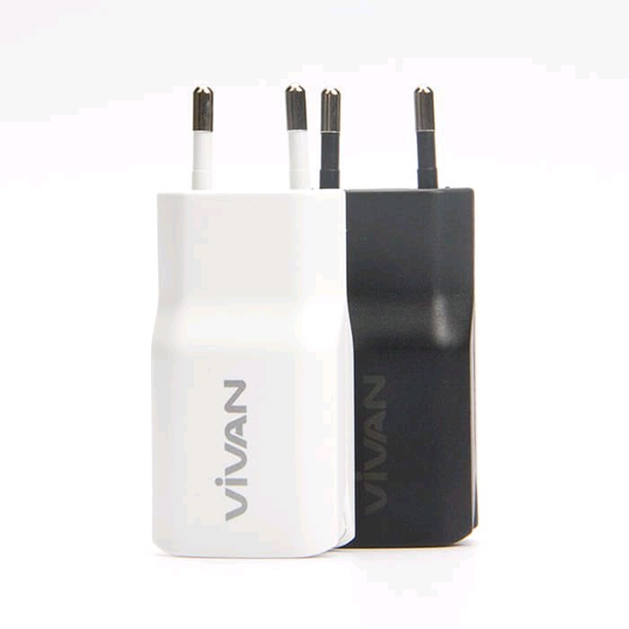 Charger Batok VIVAN Robot DD01 3.1A Dual Output Original Resmi